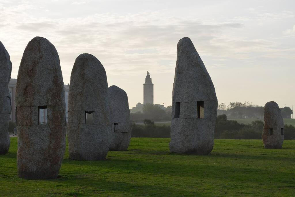 Apartamento Torre De Hercules A Coruña Dış mekan fotoğraf