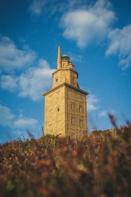Apartamento Torre De Hercules A Coruña Dış mekan fotoğraf