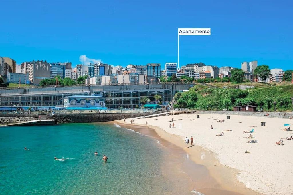 Apartamento Torre De Hercules A Coruña Dış mekan fotoğraf
